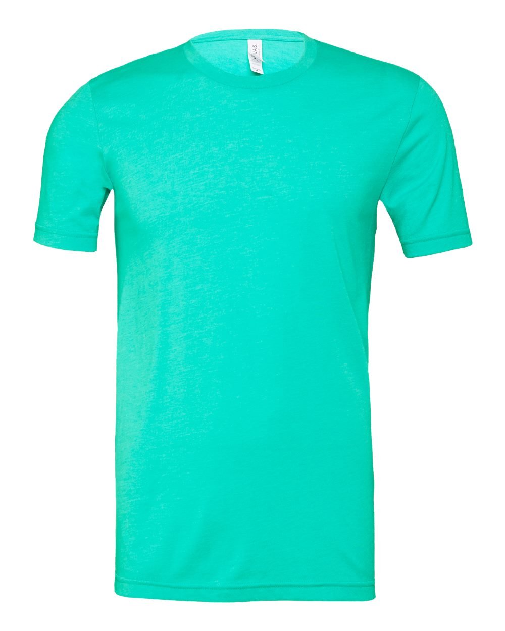 BELLA_+_CANVAS_3001CVC_Heather_Sea_Green_Front_High